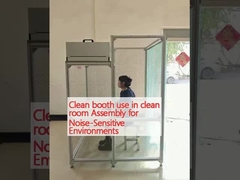 Gebruik van een schoonruimte in een schoonruimte