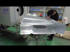 Industriële 4x4 FFU ventilatorfilter eenheid Laminar luchtstroom kap H14 groep controle voor de schone kamer