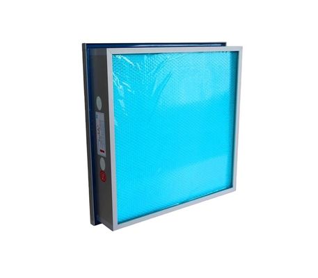 Liquid Tank Industrial HEPA Filter AHU Synthetische glasvezel Filter Mini Pleated High Efficiency
