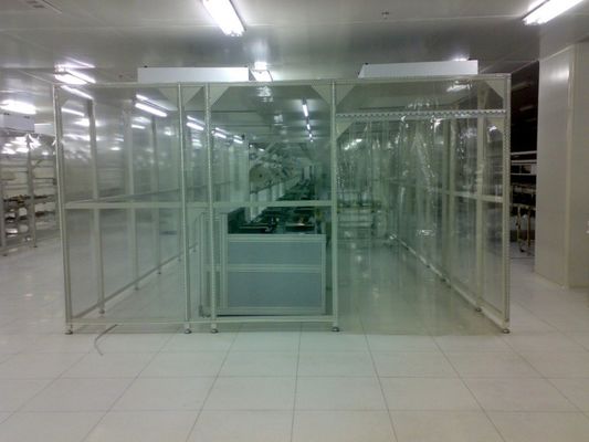 Stofvrije, modulaire, geassembleerde, hoogschone schoonmaakruimte met strikte werkwijze en controle