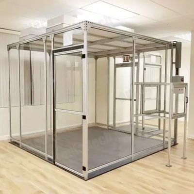 Modulaire schoonruimte zonder stof Aanpasbare schoonruimte met modulaire structuur en H14 HEPA filter