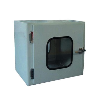 Mechanische interlock Clean Room Pass Box met SUS304 roestvrij staal binnenste en UV-licht