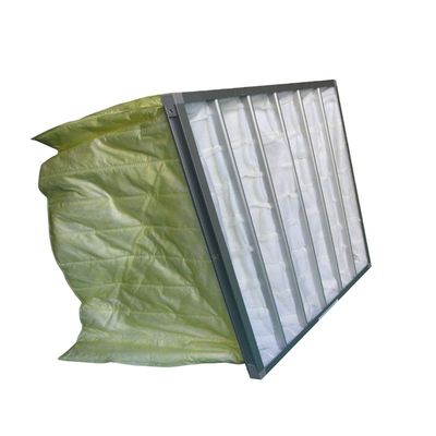 Pocket Air Filter F6 F7 F8 F9 Bag Glasvezel Synthetische niet-geweven