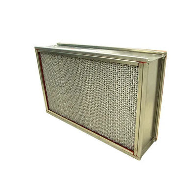 250°C Industrieel HEPA-filter Roestvrij staal H13 H14