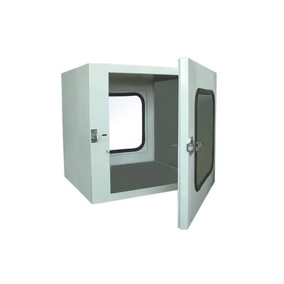 99.99% 0.3um Clean Room Pass Box Transfer Window Gezuiverde lucht douche