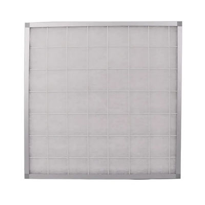 6-15Pa Panel Air Filter, gegalvaniseerd ijzervezel katoen polyester luchtfilter