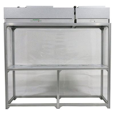 H14 U15 Verticale laminaire stroomafvoerkas, HEPA stroomafvoerkap ISO 4 5 Klasse 10 100