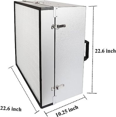 1175*575*320 mm roestvrijstalen frame ventilator filter unit FFU voor medische voorzieningen