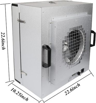 DC AC SUS304 Aluminium Aluminium Frame FFU System met Turbo Fan Motor H13/H14 HEPA Filter inbegrepen