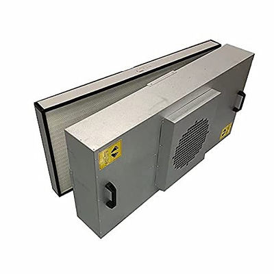Aluminiumlegering FFU HEPA H14 Filter Eenheid Aanpasbaar roestvrijstalen lichaam 500-2000 M3/h Luchtstroom