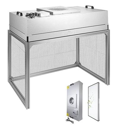 HEPA H14 luchtfilterklasse 100 Verticaal/horizontaal laminair schoonbankje met automatisch blazen