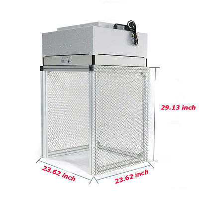 Aanpasbare laminaire luchtstroomkap Horizontale en verticale opties voor luchtfiltratie in schone ruimtes