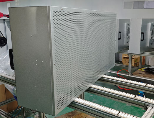 Verticale stroomkast met verlichting en ventilator Grootte ZJ-3 575*575*320 De perfecte combinatie voor een optimaal beheer van de luchtstroom
