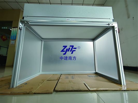 Verontreinigingsvrije productie Acryl laminaire luchtstroomruimte 1175*575*320MM FFU Grootte 99,99% Filterdoeltreffendheid