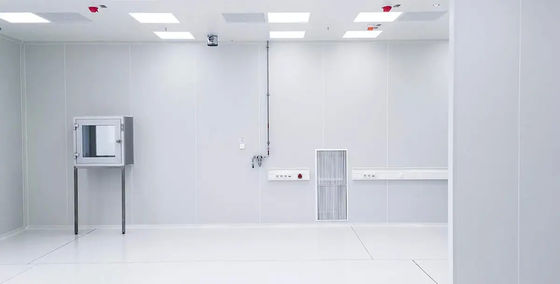 Standaard staal interne materiaalcontrolesysteem Cleanroom Pass Through Box voor cleanroomtoepassingen