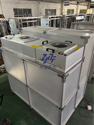 Flexible modulariteit en transparante behuizing Clean Room Booth voor aangepaste ruimte