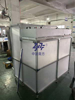 Onderhouden in een Cleanroom Booth met positieve druk, modulair ontwerp en kernfiltratiesysteem 000 reinheid