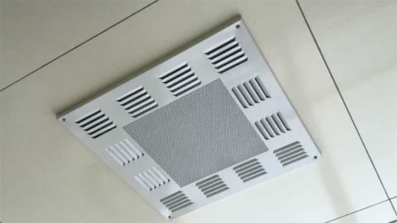 H14 HEPA luchttoevoeruitlaat 99,99% efficiëntie 0,3μm ISO14644-1