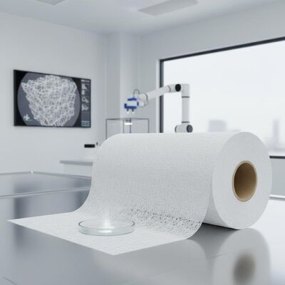 quality Nano Fiber HEPA Luchtfiltermateriaal Ultra Fijne Deeltjesfiltratiemateriaal voor Cleanroom en Industriële Toepassingen factory