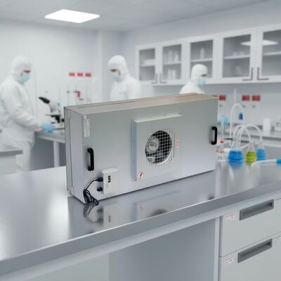 quality HEPA Ventilatorfilterunit met 99,99% Efficiëntie SUS304 Roestvrij Staal en Drie-Snelhedenregeling voor Cleanrooms factory