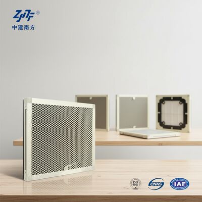 Custom 0.3um Filtratie Precision Panel HEPA Filter met 99,99% Leakage Test en Glasvezel Media voor industriële toepassingen