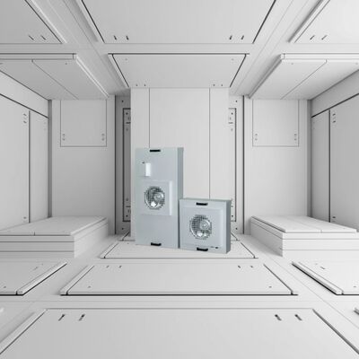 quality Industriële H14-klasse HEPA-ventilatorfiltereenheid met SUS304 roestvrijstalen frame en drieversnellingsbediening voor cleanrooms factory